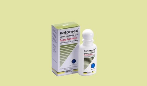 3. Ketomed Ketoconazole 2% Scalp Solution (60 ml) - mulai dari Rp45.000<br>