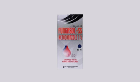 5. Shampoo Fungasol-SS Ketoconazole 1% (80 ml) - Rp71.500