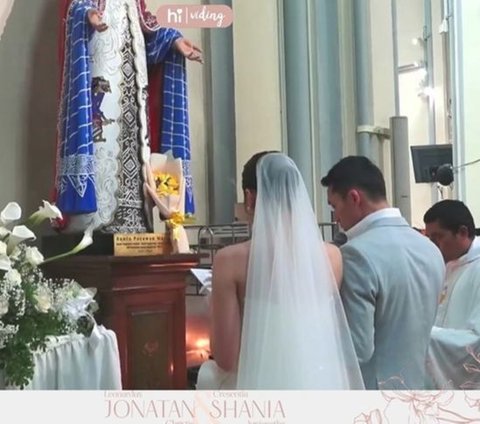 10 Momen Bahagia Pernikahan Jonatan Christie dan Shanju, kini Resmi jadi Pasangan Suami Istri
