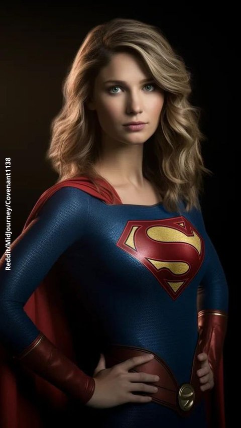 Begini Jadinya kalau Sosok Superman Seorang Wanita, Cantiknya Luar Biasa