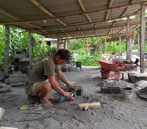 Klaster Perajin Batu Paras Taro di Bali Semakin Berkembang Berkat Program  Pemberdayaan BRI