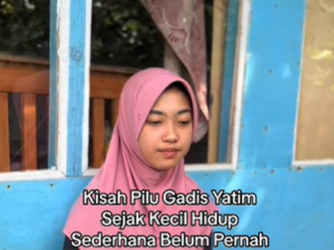 Kisah Pilu Gadis Yatim Sejak Kecil Tak Pernah Beli Baju Baru Hanya dari Pemberian Orang, Sosoknya Cantik Jelita