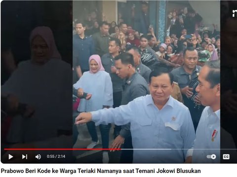 Video Warga Solo Teriak 'Anies Presiden' Saat Kunjungan Prabowo? Cek Faktanya