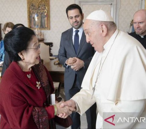 Megawati Temui Paus Fransiskus di Vatikan, BPIP: Perkenalkan Pancasila ke Forum Internasional