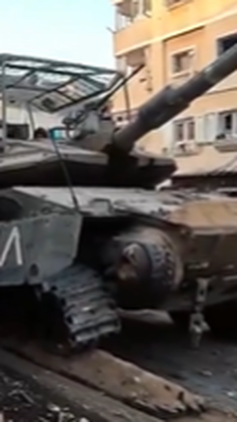 Ketahuan Ngumpet di Belakang Tank, 10 Tentara Israel Dibazooka Pejuang Al Qassam