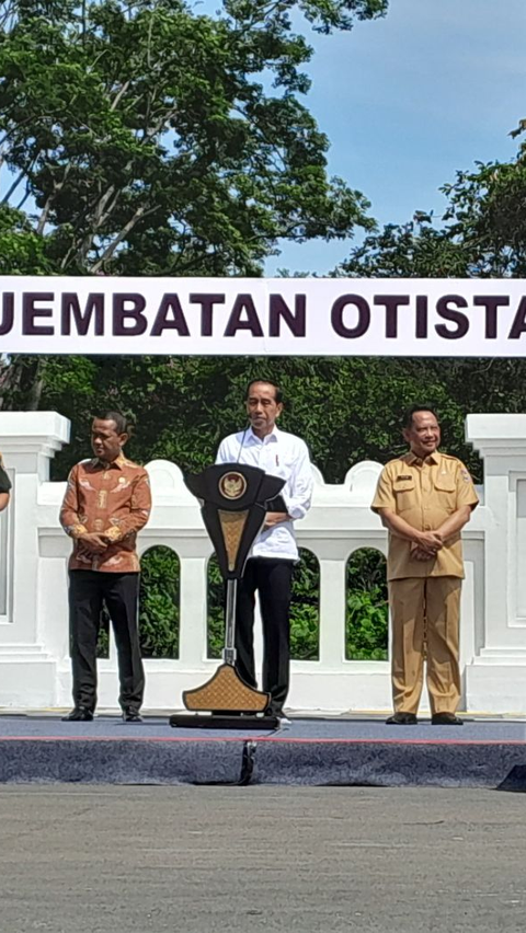 Fakta-Fakta Jembatan Otista di Bogor Telan Anggaran Rp50 Miliar yang Diresmikan Presiden Jokowi