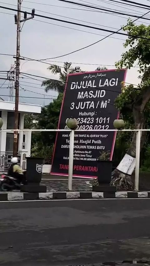 Fakta-Fakta di Balik 'Dijualnya' Masjid di Malang Rp3 Juta per Meter Persegi, Ternyata Ini Alasannya