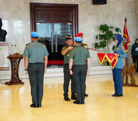 Sertijab Dipimpin Panglima TNI, Mayjen Achiruddin Resmi Jabat Danpaspampres