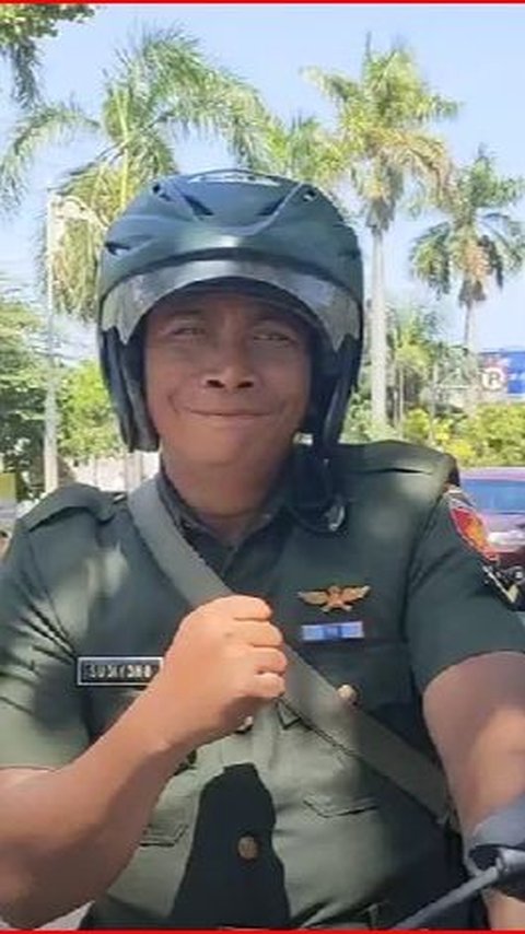 Anggota TNI Asal Rembang Ini sempat Viral karena Buat Presiden Jokowi Tertawa, Begini Sosoknya