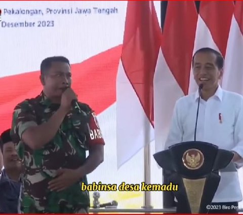 Anggota TNI Asal Rembang Ini sempat Viral karena Buat Presiden Jokowi Tertawa, Begini Sosoknya