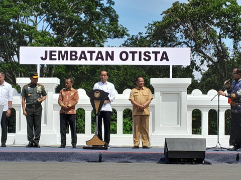 Facts about Otista Bridge in Bogor Consuming a Budget of Rp50 Billion Inaugurated by Jokowi
