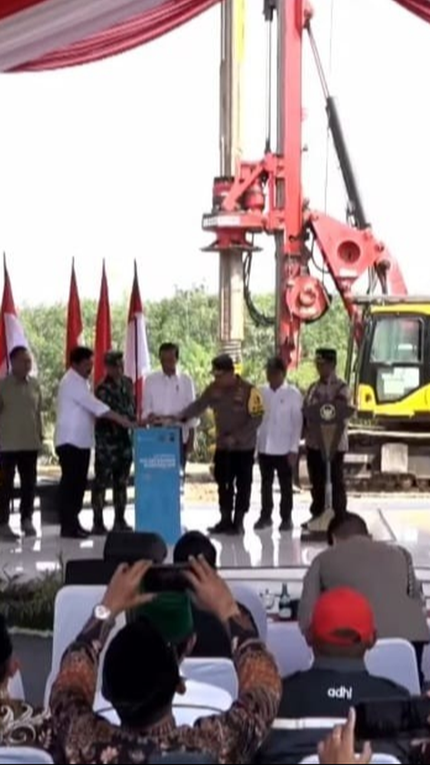 Groundbreaking Kodim IKN, Begini Pesan Tegas Presiden Jokowi ke Panglima TNI
