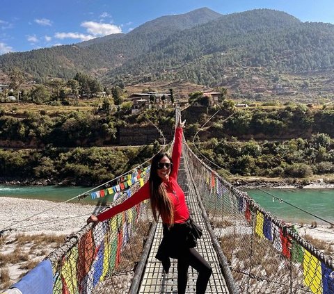 10 Momen Keseruan Shanty Jalan-jalan di Bhutan, Nikmati Liburan Akhir Tahun