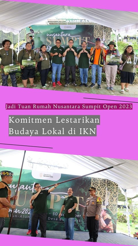 Jadi Tuan Rumah Nusantara Sumpit Open 2023, Komitmen Lestarikan Budaya Lokal di IKN