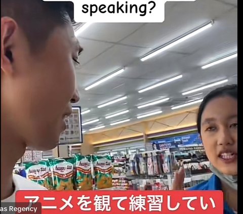 Viral Karyawan Minimarket Fasih Bahasa Jepang,  Belajar Sendiri 2 Tahun dari Nonton Anime