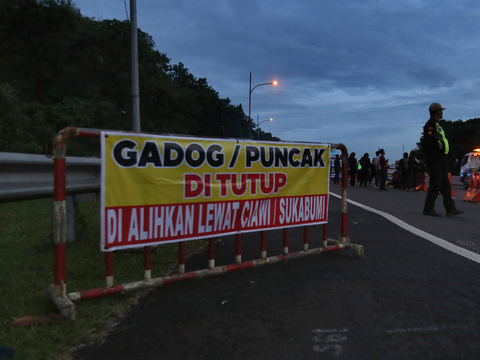 Jalur Puncak Bogor Akan Ditutup Malam Tahun Baru 2024