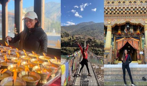 Jalan-jalan Seru Serta Meikmati Pemandangan dan Kuliner di Bhutan, Berikut Ini 8 Potret Shanty Saat Liburan ke Bhutan