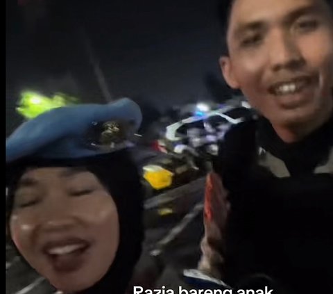 Viral Momen Polwan Periksa Polisi yang Ternyata Anaknya Sendiri, Iptu Henny: Jangan Senyum-Senyum!