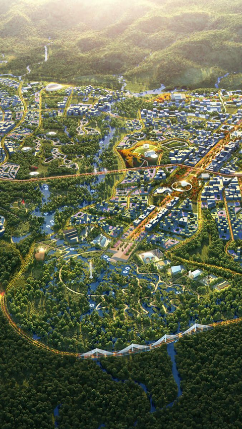 Membangun IKN Jadi Kota Berkelas Dunia dan 'Liveable' Versi Ridwan Kamil