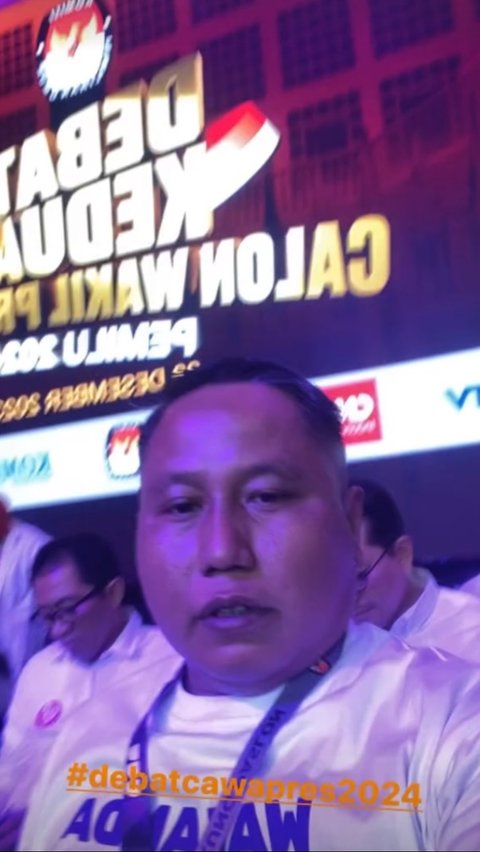 Narji ikut gabung di acara debat Cawapres. Diketahui ia mendukung Anies dan Muhaimin. Seperti diketahui, Narji juga merupakan Caleg PKS. 