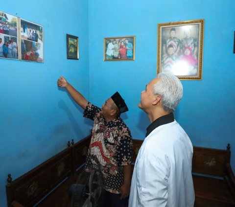 Momen Ganjar Bermalam di Rumah Anak Lulusan SMKN Jateng