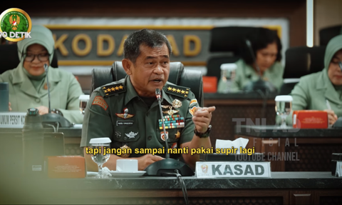 Keras Pesan Kasad Maruli Untuk Istri-istri TNI di Pemilu 2024 'Silakan Berkampanye, Jaga Nama Baik AD'
