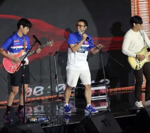 FOTO: Ariel Noah feat The Popstar Meriahkan Pertandingan Tenis Sport Party: Clash of Celebrity