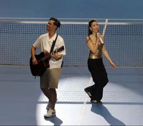 FOTO: Ariel Noah feat The Popstar Meriahkan Pertandingan Tenis Sport Party: Clash of Celebrity