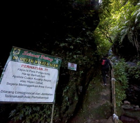 FOTO: Pesona Curug Walet yang Tersembunyi di Kaki Gunung Salak Bogor, Cantiknya Sungguh Menawan