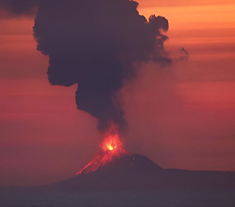 4 Most Powerful and Terrifying Volcanic Eruptions in History, Creating Pitch-Black Earth and Generating Tsunamis of Dozens of Meters