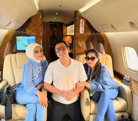 Terbang ke Lampung Pakai Private Jet, Begini Cantiknya Nagita Slavina Pakai Baju Adat