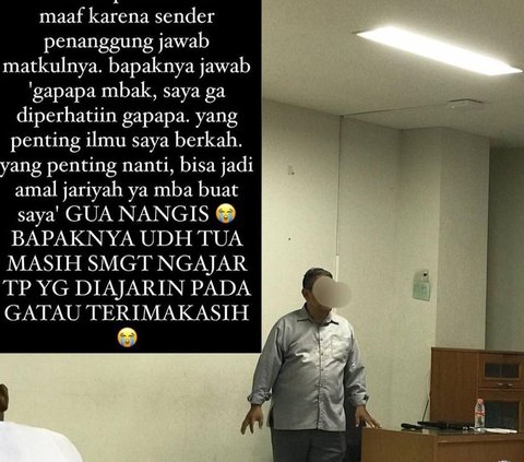 Unggahan tersebut sontak berhasil mencuri perhatian masyarakat luas. Tak sedikit yang memberikan tanggapan miris kepada para mahasiswa tersebut atas tindakan yang dilakukan terhadap sang dosen.