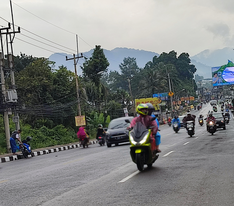 One Way Puncak Bogor Arah Jakarta Berlaku hingga Malam Nanti