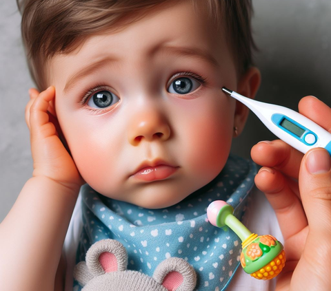 Tumbuh Gigi Bisa Menyebabkan Munculnya Demam pada Anak
