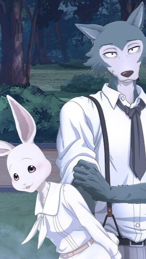 Legoshi dan Haru (Beastars)