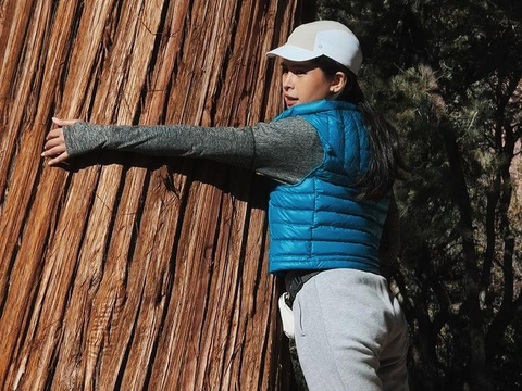 10 Foto Keseruan Maudy Ayunda Hiking Bareng dengan Keluarga Jesse Choi di Amerika Serikat, Potret Cantiknya Curi Perhatian