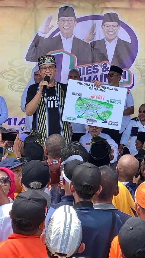 Kampanye di Pontianak, Anies Resmikan ‘Kampung Anies’ & Bakal Dijadikan Percontohan