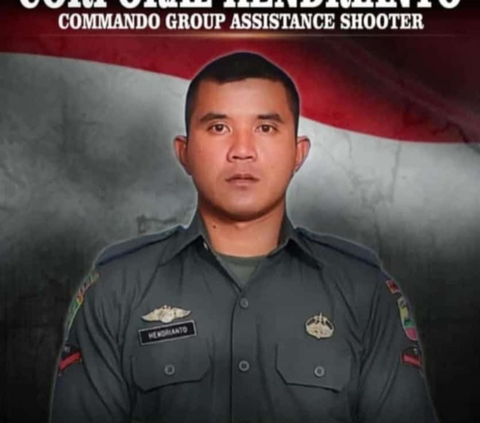 Mengenal Sosok Kopda Hendrianto Prajurit TNI Gugur Ditembak KKB, Baru 9 Bulan Tugas di Papua
