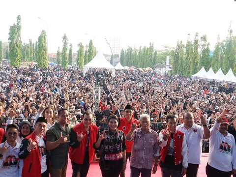 Potret Andika Perkasa Ikut Hadir dalam Pesta Rakyat Ganjar-Mahfud di Kendal