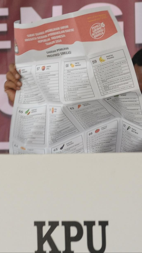 KPU Nyatakan Surat Suara Pemilu 2024 Sudah Tercoblos di Taipei Tidak Sah<br>