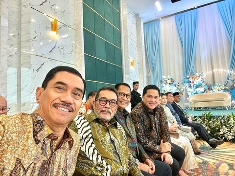 Momen Tiga Komjen Polri Kumpul di Acara Nikahan, Bos Pelindo 'Kenal Mereka Sejak Pangkat Kompol'