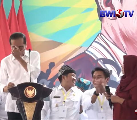 Ditanya Nama Ibu Kota Negara Baru, Jawaban Ibu-ibu di Banyuwangi Ini Bikin Jokowi Ngakak sampai Sakit Perut