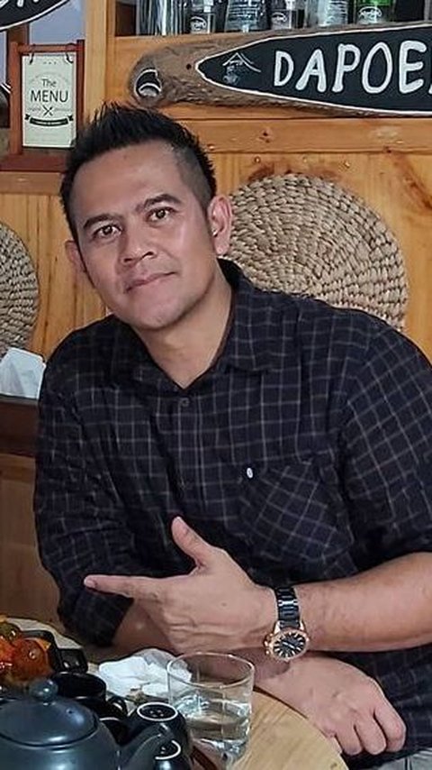 Portrait of Aji Basa Pamungkas, the Actor of the TV Series 