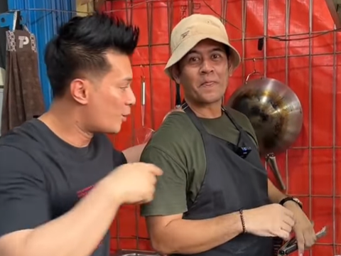 Potret Aji Basa Pamungkas, Pemain Sinetron Gunung Merapi yang Kini Jadi Penjual Tahu Bakso