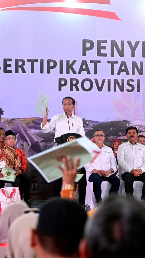 Target Jokowi Tahun 2024: Selesaikan Kunjungan ke Semua Daerah dan Sertifikasi Tanah Warga