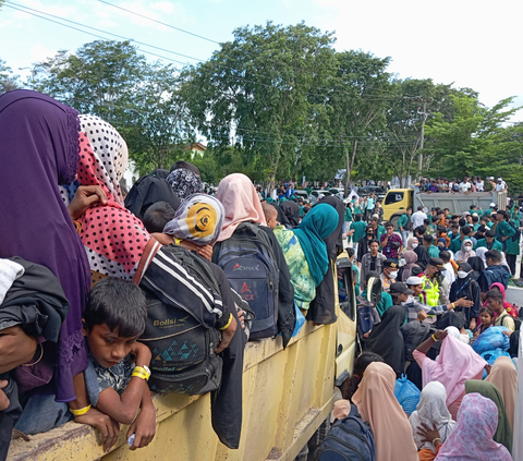 Aksi Mahasiswa Aceh Usir Paksa Pengungsi Rohingya dari Tempat Penampungan Sementara