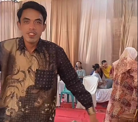 Viral Momen Kocak Teman Pengantin Pria di Hari Pernikahan, Bikin Ngakak Warganet