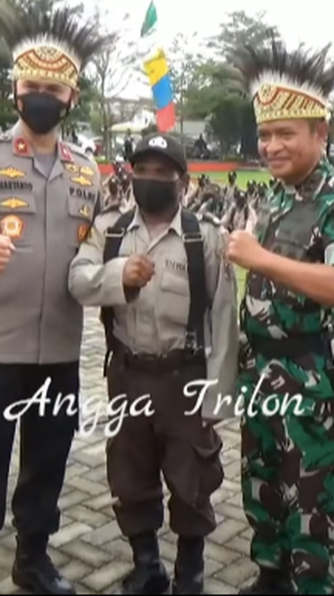 Jenderal TNI Melongo Melihat Pria Asal Papua Miliki Tinggi 149 CM Lolos Jadi Polisi 'Bisa Masuk'<br>