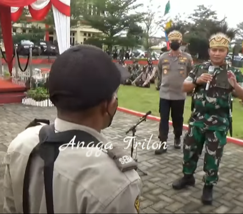 Jenderal TNI Melongo Melihat Pria Asal Papua Miliki Tinggi 149 CM Lolos Jadi Polisi 'Bisa Masuk'