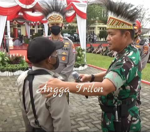 Jenderal TNI Melongo Melihat Pria Asal Papua Miliki Tinggi 149 CM Lolos Jadi Polisi 'Bisa Masuk'